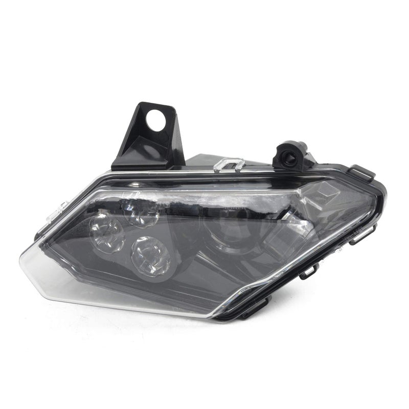 CPOWACE LED Driver Headlight Assembly Clear Lens Compatible with Can Am Maverick X3 Max X3 R Turbo DPS 2017-2018 - Image 2